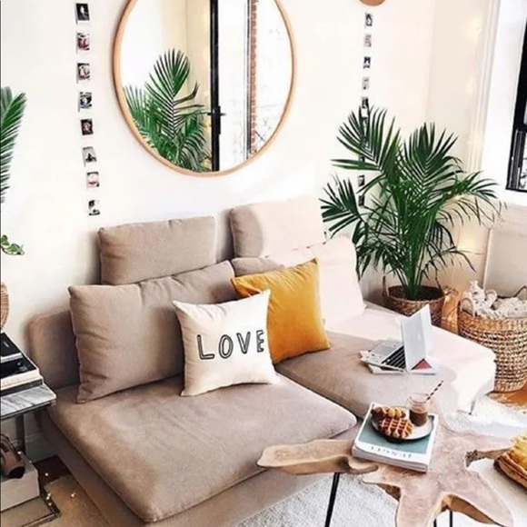 Set of 2 • pillow covers 18” love dots 815338 - Picture 3 of 7